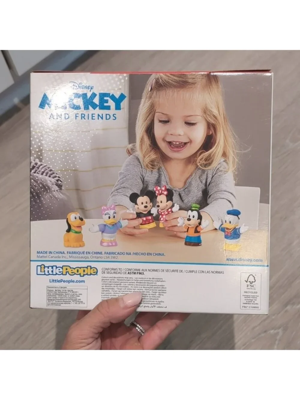 Mickey Mouse Little People Set New in Box